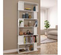 vidaXL Bibliothèque/Séparateur de Pièce, Meuble de Rangement, Étagère à Livres Salon Salle de Séjour Chambre Intérieur, 800096