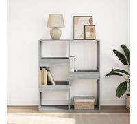 vidaXL Bibliothèque/Séparation de pièce Gris Sonoma 100x33x115 cm
