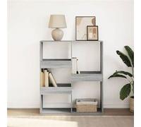 Bibliothèque/Séparateur de Pièce Étagère à Livres Rangement Bureau vidaXL