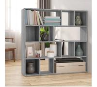 vidaXL Bibliothèque / Séparateur de pièce Sonoma Gris 105x24x102 cm