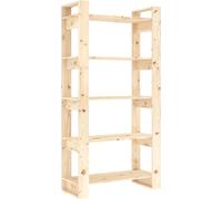 vidaXL Bibliothèque/séparation de pièce 80x35x160 cm bois massif