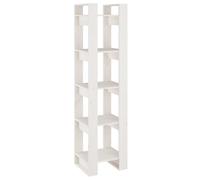 vidaXL Bibliothèque/Séparation de pièce Blanc 41x35x160 cm Pin massif
