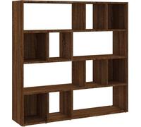 vidaXL Bibliothèque/séparation de pièce brun imitation chêne 105x24x102 cm