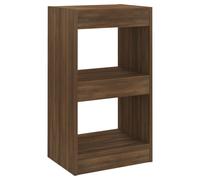 vidaXL Bibliothèque/séparation de pièce brun imitation chêne 40x30x72 cm