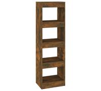 Bibliothèque Séparateur de Pièce Sonoma Gris 40x30x135cm Etagère Meuble vidaXL