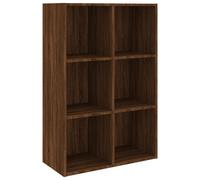 Vidaxl Bibliothèque/Buffet Chêne Marron 66x30x98 Cm Bois D'ingénierie Marron