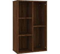 vidaXL Bibliothèque/Sideboard Chêne brun 50x25x80 cm Matériau dérivé du bois