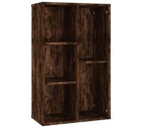 vidaXL Bibliothèque/sideboard chêne fumé 50x25x80 cm bois composite