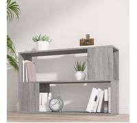 vidaXL Bibliothèque Sonoma gris Bois d'ingénierie 100x24x63 cm 816039