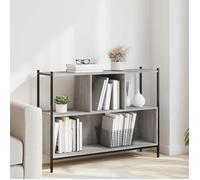 vidaXL Bibliothèque sonoma gris 102x28x77,5 cm bois d'ingénierie 838901