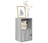 vidaXL Bibliothèque sonoma gris 31x24x52 cm bois d'ingénierie