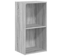 vidaXL Bibliothèque Sonoma 40x30x77 cm Bois d'ingénierie Gris