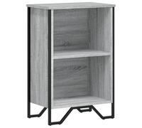 vidaXL Bibliothèque Gris Sonoma 50x31x74,5 cm Bois composite