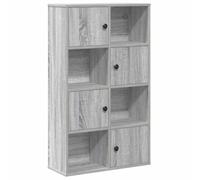 vidaXL Bibliothèque Sonoma Gris 60×24×101,5 cm – Bois d'ingénierie, rangement pour livres