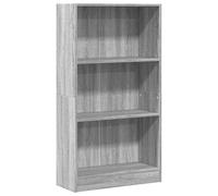 vidaXL Bibliothèque Sonoma 60x24x109 cm Bois d'ingénierie Gris