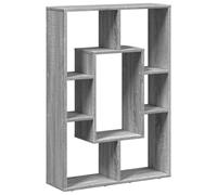 vidaXL Bibliothèque Sonoma Gris 63x20x90 cm Bois d'ingénierie