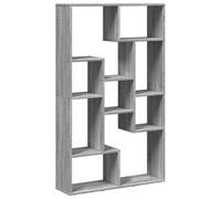 vidaXL Bibliothèque Sonoma gris 72x20x120 cm bois d'ingénierie 858161