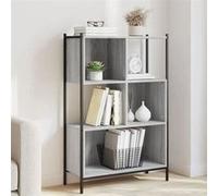 VidaXL Bibliothèque sonoma gris 72x28x109 cm bois d'ingénierie 838886 Gris G