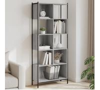 vidaXL Bibliothèque sonoma gris 72x28x172 cm bois d'ingénierie 3213655