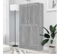 vidaXL Bibliothèque Sonoma gris 815613 - Bois d'ingénierie 82,5x30,5x150 cm