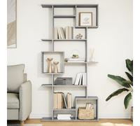 vidaXL Bibliothèque sonoma gris 92x29x188 cm bois d'ingénierie