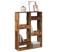 vidaXL Bibliothèque Vieux Bois 100x33x135 cm Bois d'ingénierie