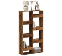 Vidaxl Bibliothèque Vieux Bois 100x33x175 Cm Bois D'ingénierie Marron