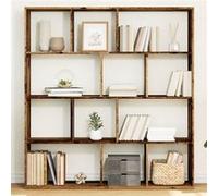 Vidaxl Bibliothèque Vieux Bois 132x29x141,5 Cm Bois D'ingénierie Multicolore