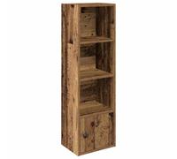 vidaXL Bibliothèque Vieux Bois 31x24x102 cm Bois d'ingénierie, étagère à Livres, Support de Rangement, Support à Livres, Armoire de Rangement