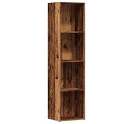 vidaXL Bibliothèque Vieux Bois 36x30x143 cm Bois d'ingénierie