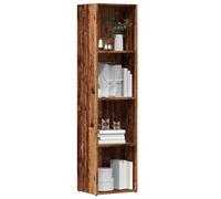 vidaXL Bibliothèque Vieux Bois 36x30x143 cm Bois d'ingénierie, bibliothèque, Armoire de Rangement, Support de Rangement, étagère, étagère à Livres