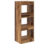 vidaXL Bibliothèque vieux bois 40 x 30 x 103 cm Bois composite