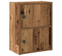 vidaXL Bibliothèque Vieux Bois 40x24x52 cm Bois d'ingénierie