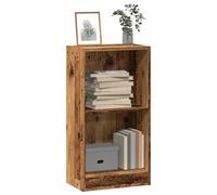 Bibliothèque vieux bois 40x24x76 cm bois d ingénierie