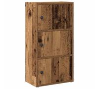 vidaXL Bibliothèque imitation bois ancien 40x24x77 cm Bois composite