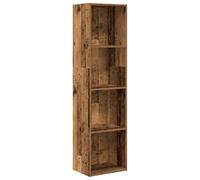 vidaXL Bibliothèque Vieux Bois 40x30x152 cm Bois d'ingénierie
