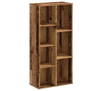 vidaXL Bibliothèque Vieux bois 50x25x105 cm Bois d'ingénierie Marron