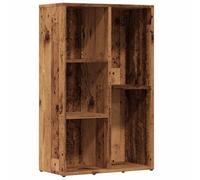 vidaXL Bibliothèque Vieux Bois – 50x25x80 cm – Bois d'ingénierie
