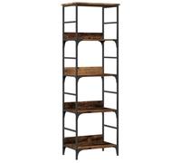vidaXL Bibliothèque Vieux Bois 50x33x153 cm Bois d'ingénierie, bibliothèque, Armoire de Rangement, Support de Rangement, étagère, étagère à Livres