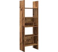 vidaXL Bibliothèque vieux bois 60 x 35 x 180 cm Bois composite