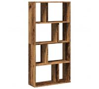 vidaXL Bibliothèque Vieux Bois 60x20x120 cm Bois d'ingénierie, étagère, étagère de Rangement, Support à Livres, étagère à Livres, étagère de Stockage