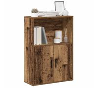Vidaxl Bibliothèque Vieux Bois 60x24x85 Cm Bois D'ingénierie Marron