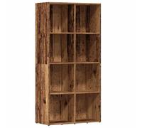 vidaXL Bibliothèque Vieux Bois 66x30x130 cm Bois d'ingénierie