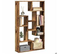 vidaXL Bibliothèque Vieux Bois – Bois d'ingénierie 72×20×120,5 cm, Support à livres