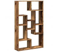 Vidaxl Bibliothèque Vieux Bois 72x20x120 Cm Bois D'ingénierie Marron