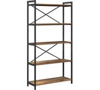 vidaXL Bibliothèque vieux bois 80 x 30 x 153 cm Bois composite