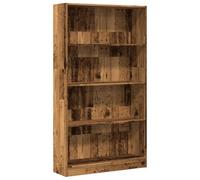 vidaXL Bibliothèque Vieux Bois 80x24x143 cm Bois d'ingénierie