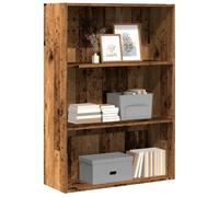 vidaXL Bibliothèque vieux bois 80x30x114 cm bois d'ingénierie Marron