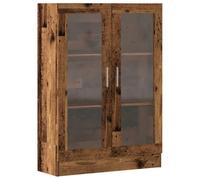 vidaXL Bibliothèque Vieux Bois 82,5x30,5x115 cm Bois d'ingénierie, bibliothèque, Armoire de Rangement, Support de Rangement, étagère, étagère à Livres