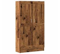 vidaXL Bibliothèque Vieux Bois 82,5x30,5x150 cm Bois d'ingénierie
